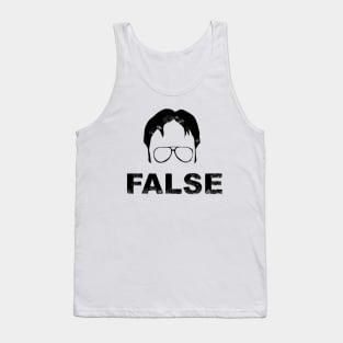 Dwight Schrute False The Office Tank Top